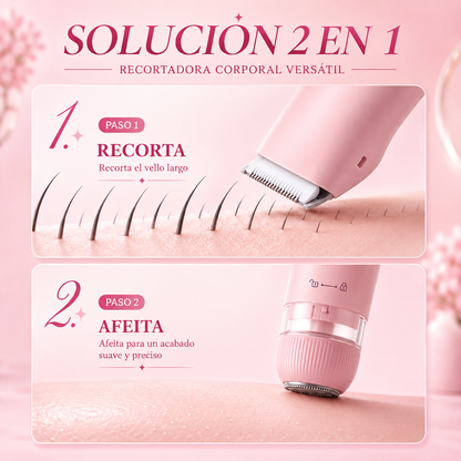 Rasuradora 2 & 1 VelvetTouch